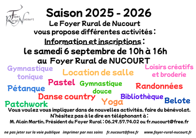 ne ratez pas cette journée
